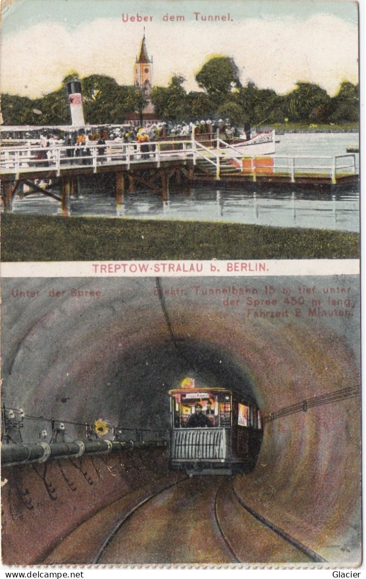 Treptow- Stralau B. Berlin - Ueber Dem Tunnel - Treptow