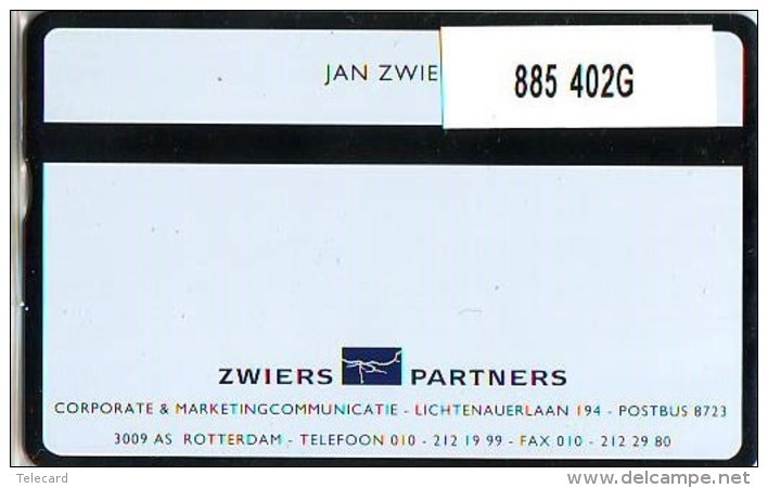 Telefoonkaart  LANDIS&amp;GYR  NEDERLAND * RCZ 885   402g * ZWIERS PARTNERS *  TK * ONGEBRUIKT * MINT - Privé