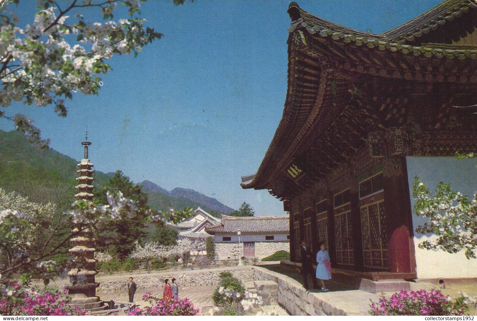 PYONGYANG, BOJION TEMPLE, MIOJIANGSAN MOUNTAIN, ARCHITECTURE, NORTH KOREA - Korea, North