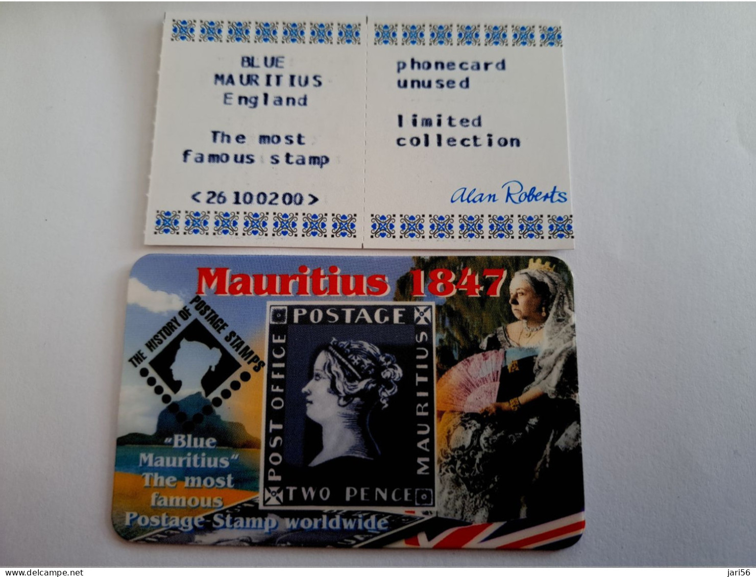 GREAT BRITAIN /20 UNITS / MAURITIUS   1847 / DATE 09/99     /    PREPAID CARD / LIMITED EDITION/ MINT  **15705** - Collections