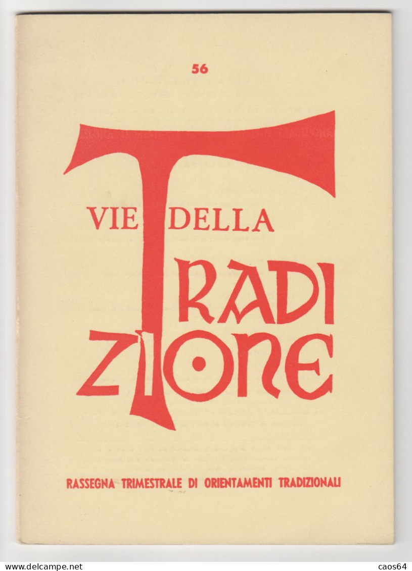 Vie Della Tradizione 56 - 1984 - Godsdienst