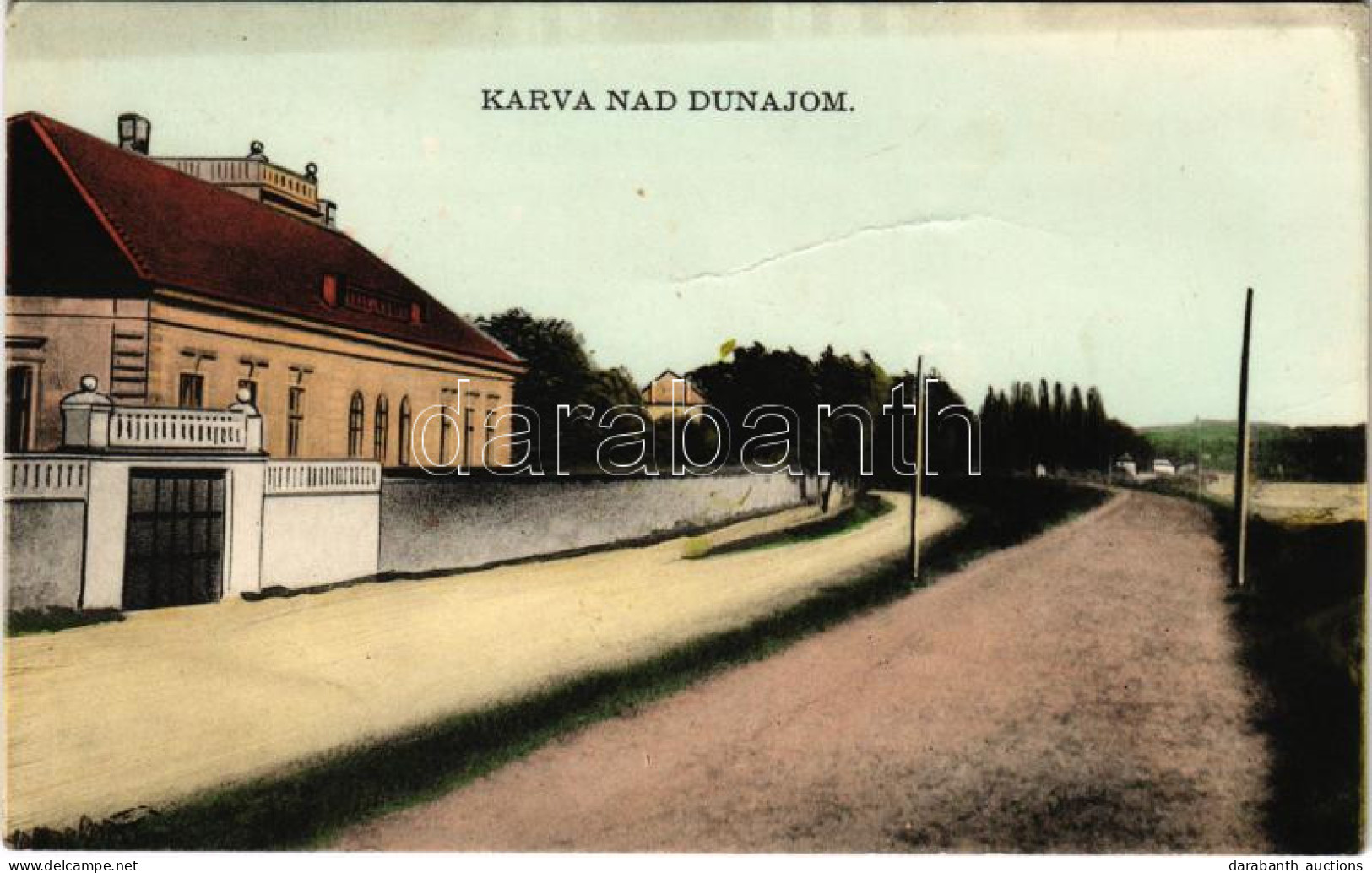 T2/T3 Karva, Kravany Nad Dunajom; Utca / Street View (fa) - Unclassified