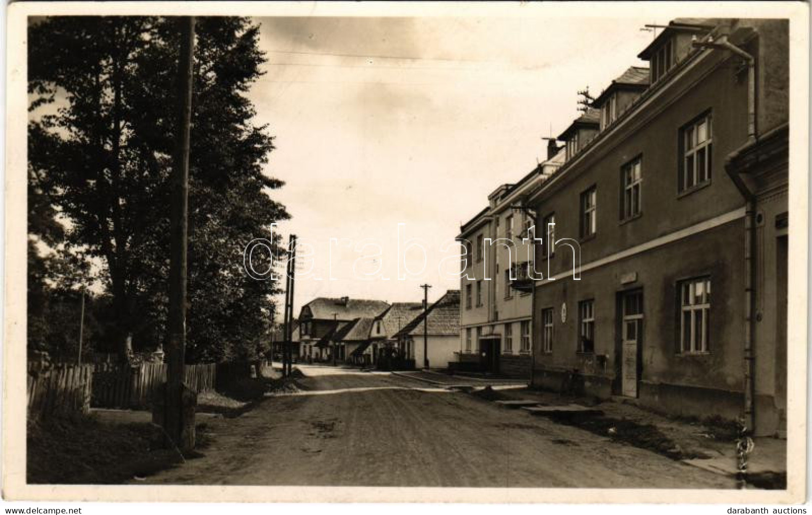 ** T2 Ökörmező, Volove Polje, Volové, Mizhhirya; Utca, Posta / Street, Post Office - Zonder Classificatie