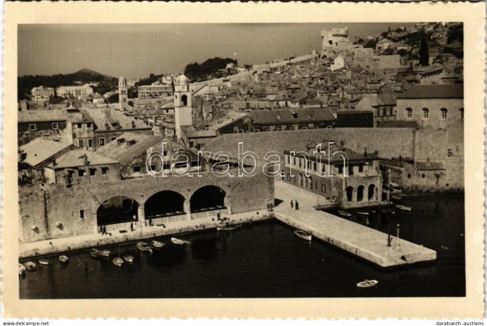 * T3 Dubrovnik, Ragusa; Stara Gradska Luka / Old Town Port, Boats (EB) - Non Classificati