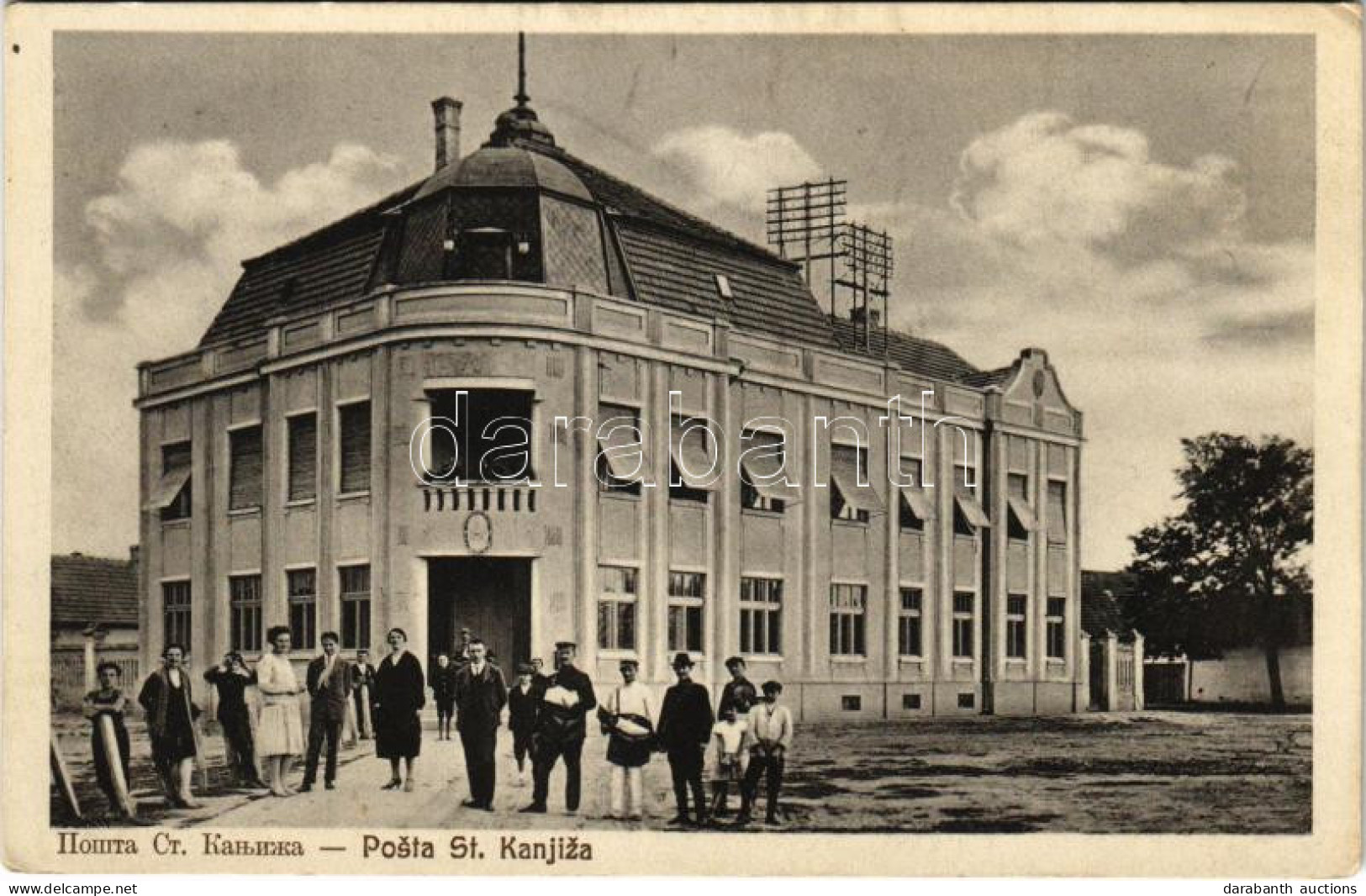 * T2 Magyarkanizsa, Ókanizsa, Ó-Kanizsa, Stara Kanjiza; Posta / Post Office - Ohne Zuordnung