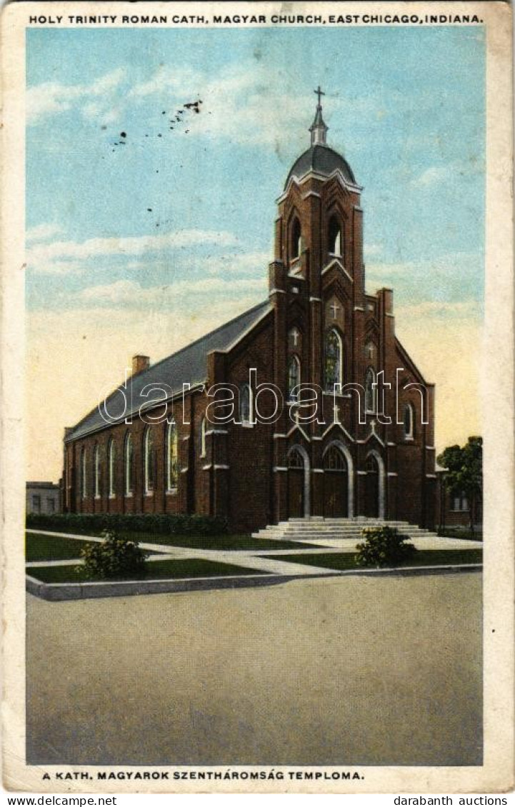 * T3 1932 East Chicago (Indiana), Holy Trinity Roman Catholic Magyar Church / A Katolikus Magyarok Szentháromság Templom - Zonder Classificatie