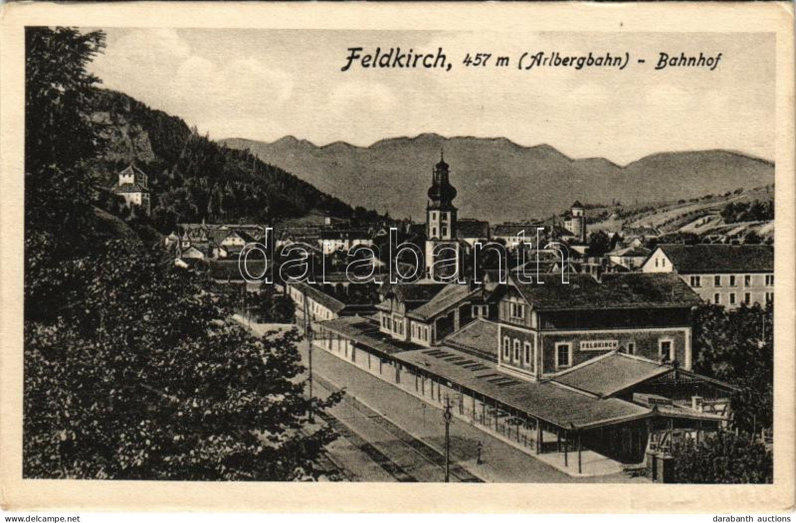 * T2/T3 Feldkirch (Arlbergbahn), Bahnhof / Railway Station - Non Classés