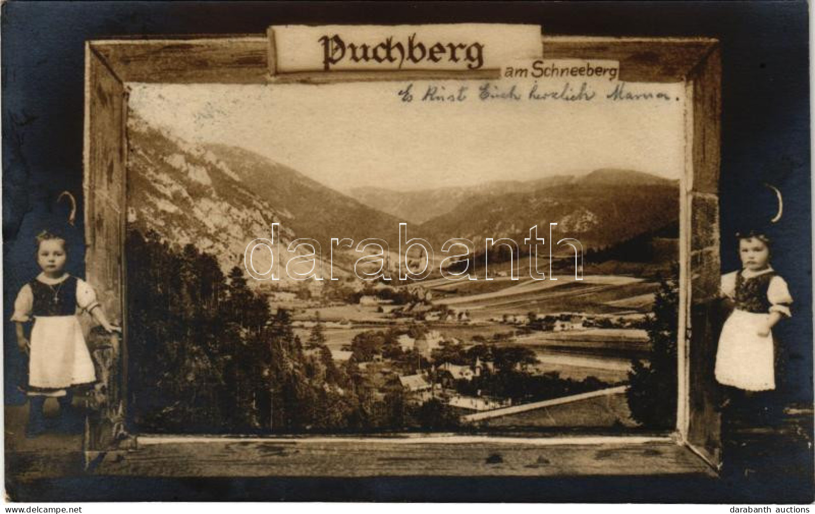 T2 1907 Puchberg Am Schneeberg, Austrian Folklore - Unclassified