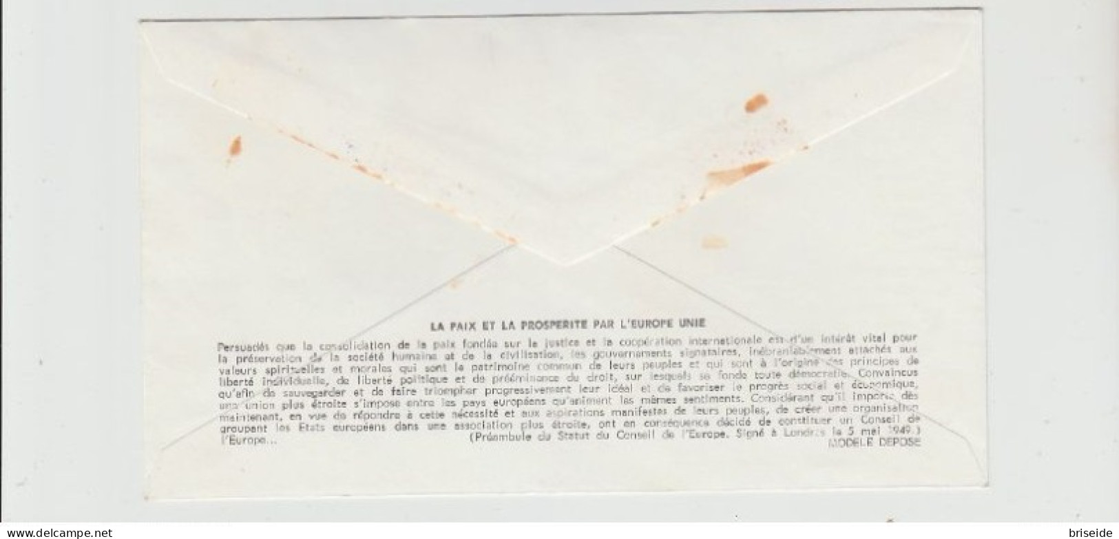 1970 N. 1 BUSTA EUROPA CEPT PREMIERJOUR D'E MISSION FIRST DAY COVER ERSTTAGSBRIEF 1°GIORNO EMISSIONE ANDORRE - 1970