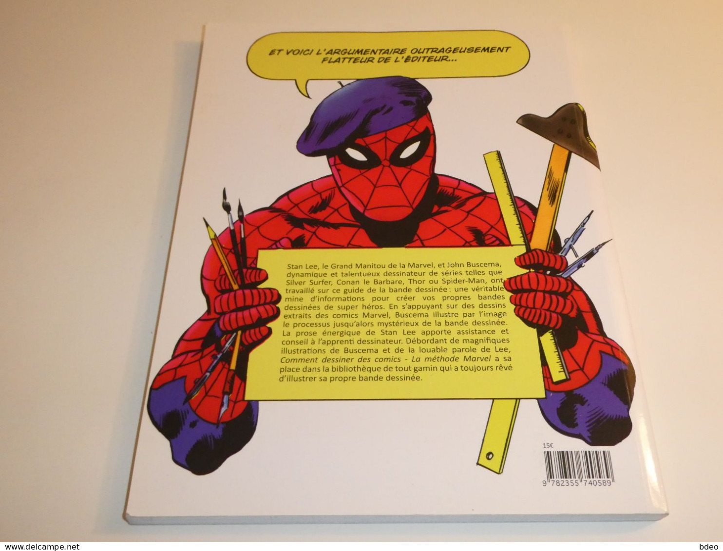 COMMENT DESSINER LES COMICS / LA METHODE MARVEL / BE / STAN LEE / BUSCEMA - Paquete De Libros