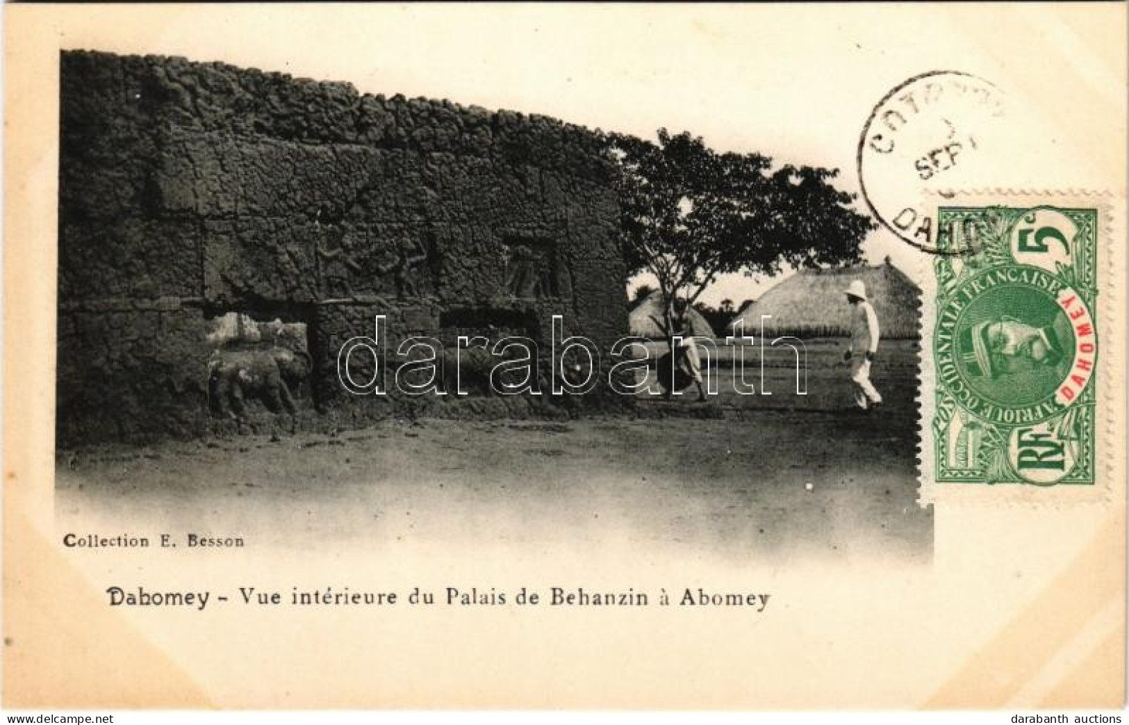 * T1 Abomey, Vue Intérieure Du Palais De Behazin / Palace Ruins - Ohne Zuordnung