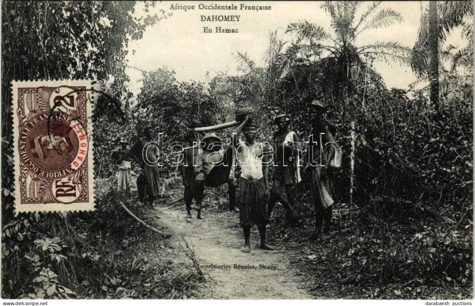 * T1 Dahomey, En Hamac / Hammock, Forest - Ohne Zuordnung