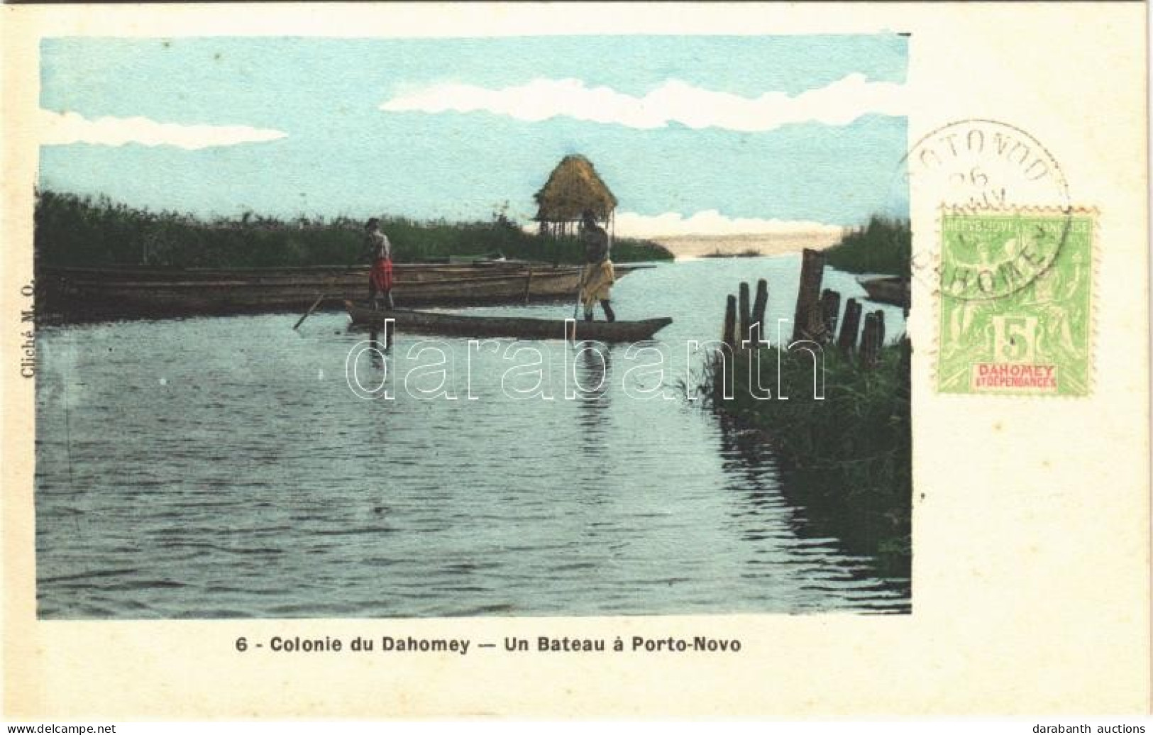 * T1 Porto-Novo, Un Bateau / Canoe - Zonder Classificatie