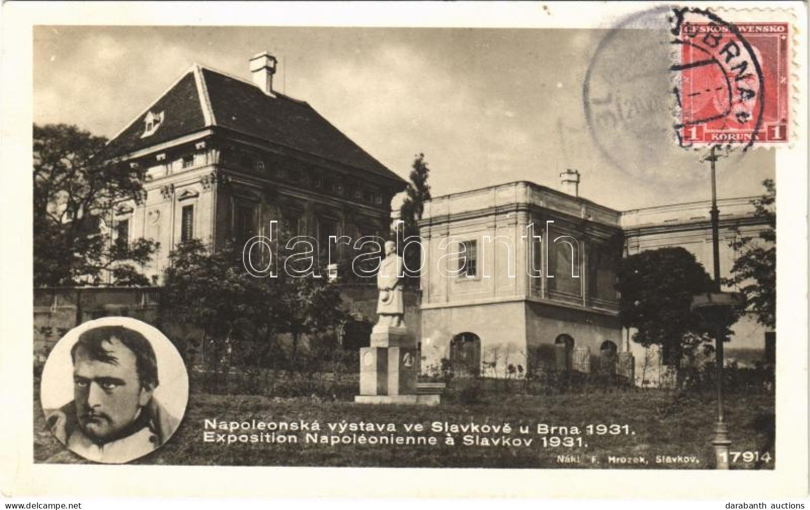 T2/T3 Slavkov U Brna, Napoleonská Vystava Ve Slavkové U Brna 1931 / Exposition Napoléonienne A Slavkov / Napoleon Exhibi - Ohne Zuordnung