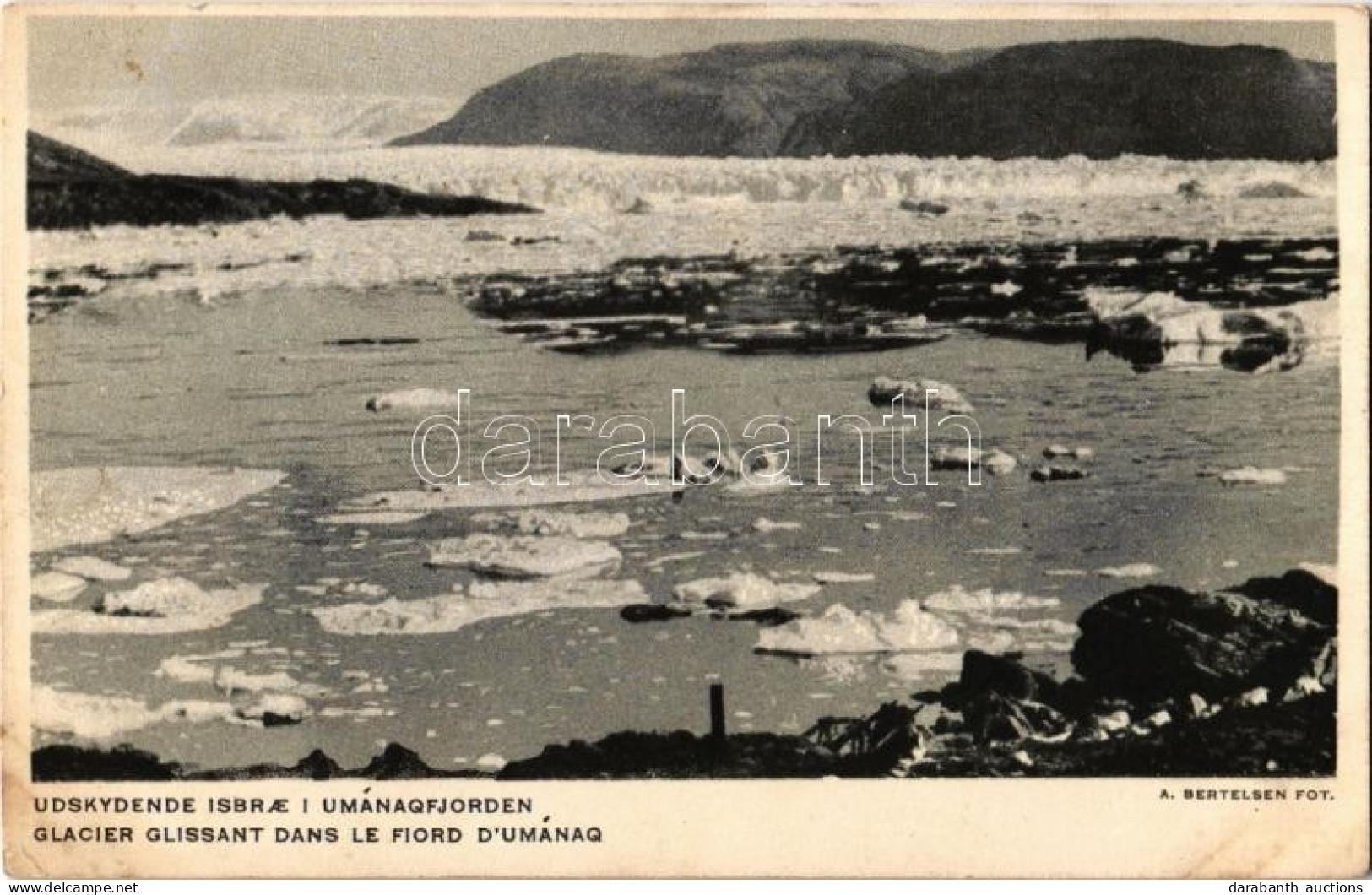 ** T2/T3 Glacier Glissant Dans Le Fjord D'Umanaq / Uummannaq Fjord, Glacier Sliding (EK) - Zonder Classificatie