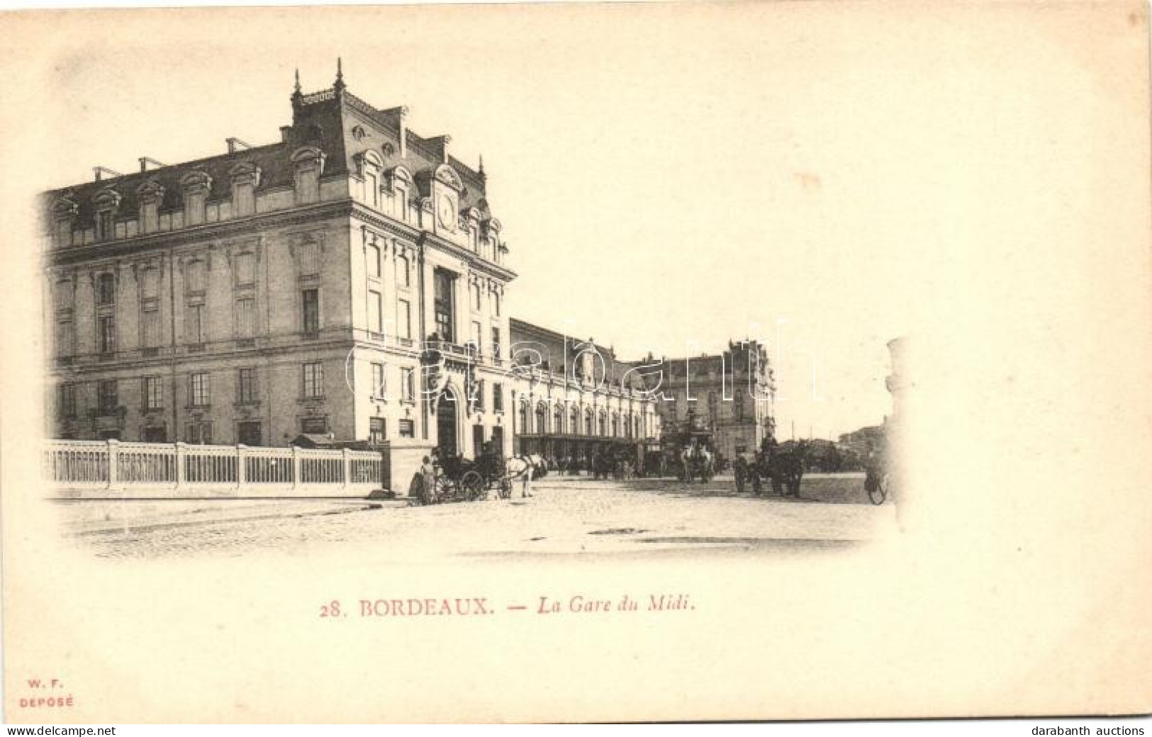 ** T2 Bordeaux, La Gare Du Midi / Railway Station - Zonder Classificatie