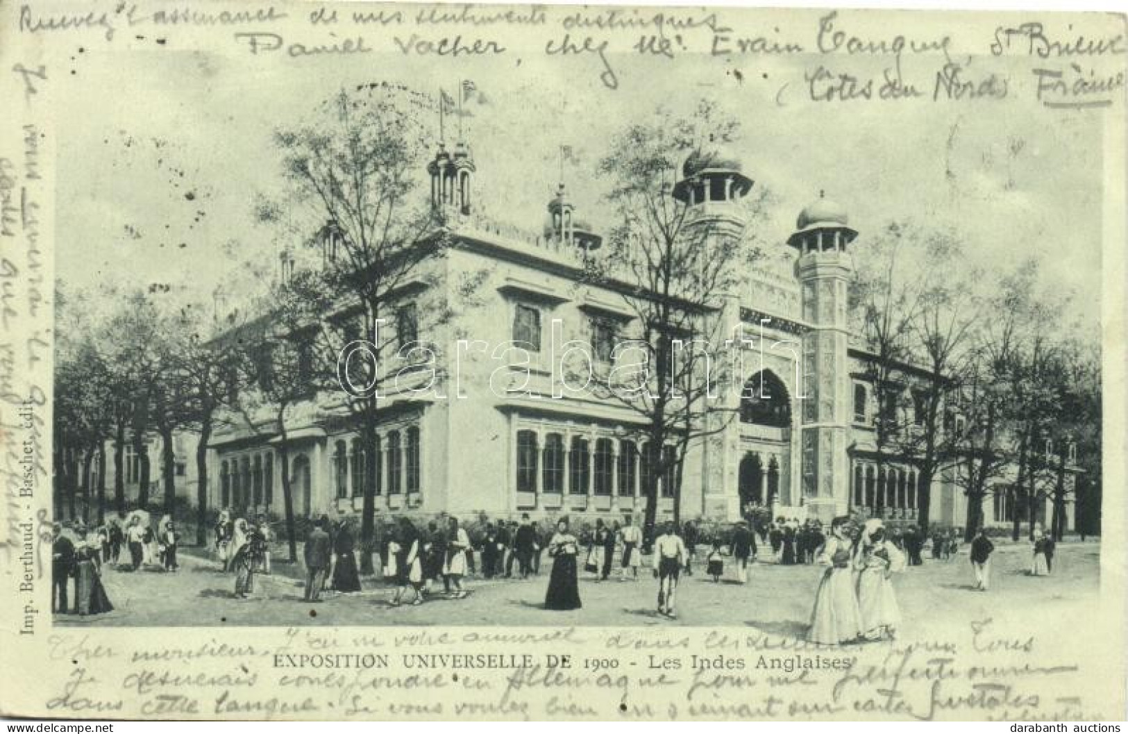T2/T3 1900 Paris, Exposition Universelle, Les Indes Anglaises / British India (EK) - Zonder Classificatie