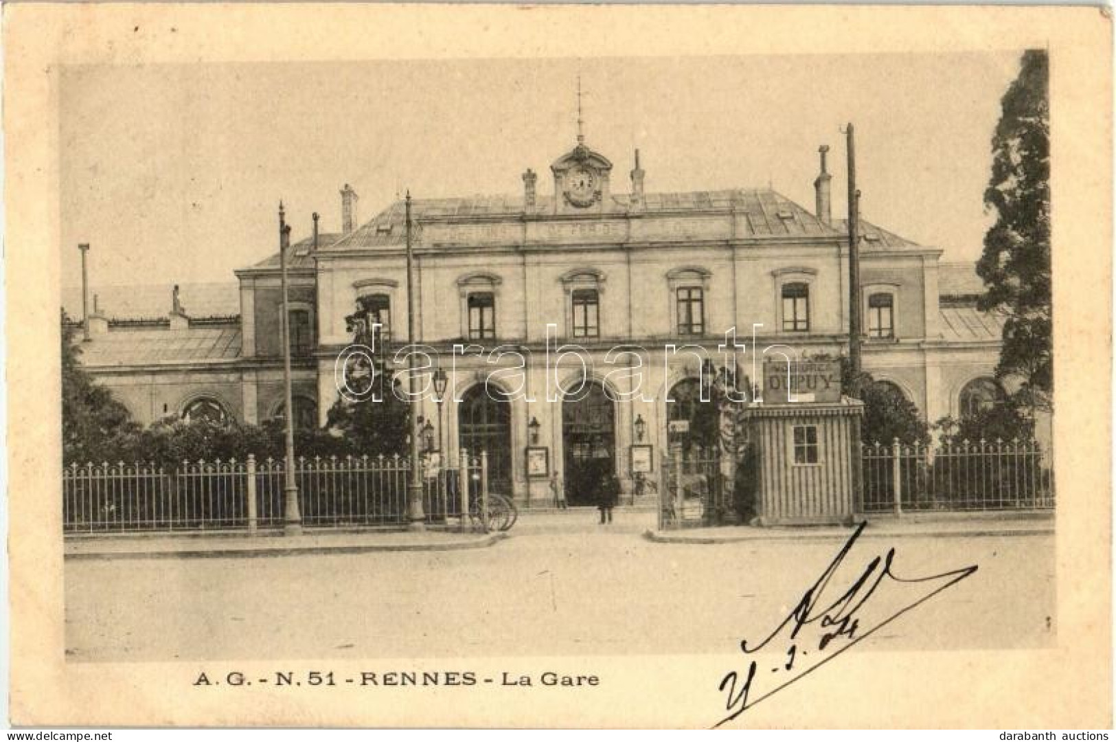 T2 Rennes, La Gare / Railway Station - Zonder Classificatie