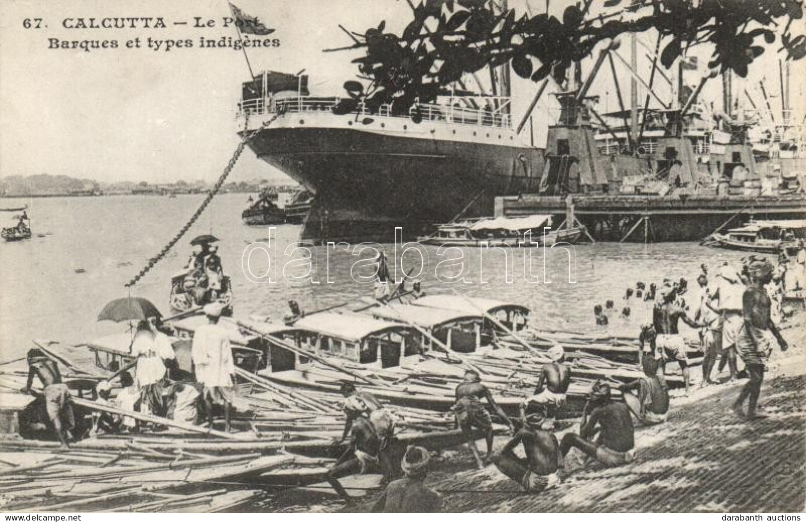 ** T2 Kolkata, Calcutta; Port, Barques Et Types Indigenes / Boat, Folklore, Ship - Zonder Classificatie