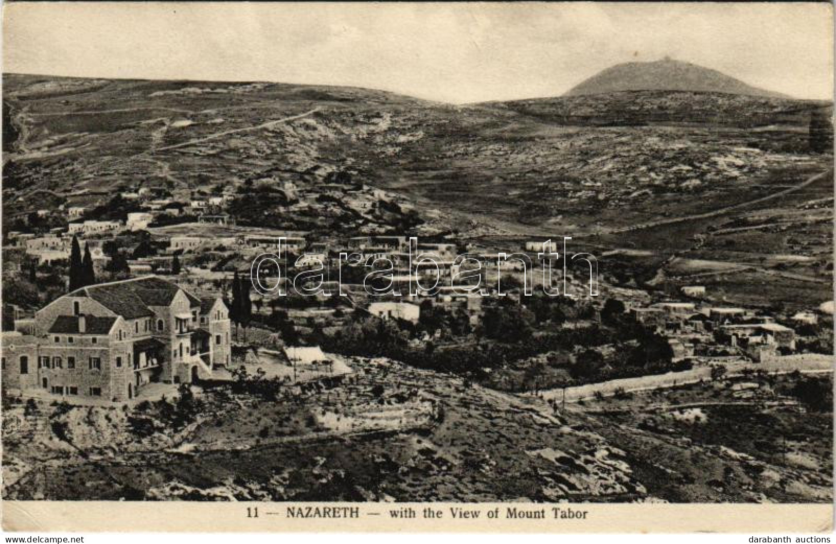 ** T2/T3 Nazareth, With The View Of Mount Tabor (EK) - Unclassified