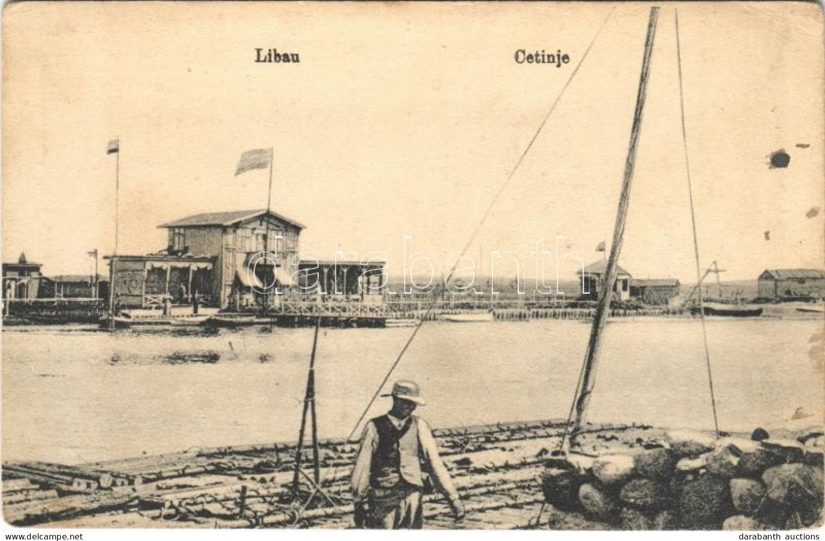 ** T3 Liepaja, Liepoja, Libau; Cetinje / Port (EB) - Non Classés