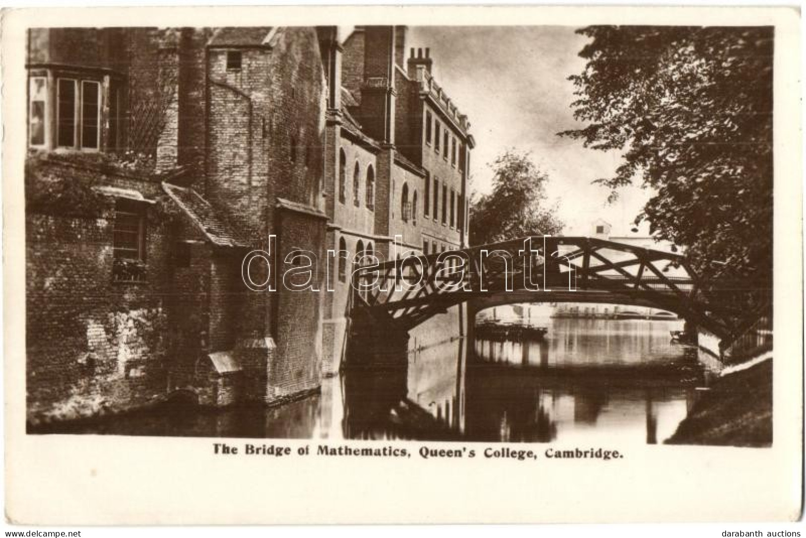 ** T2 Cambridge, Queen's College, The Bridge Of Mathematics - Ohne Zuordnung