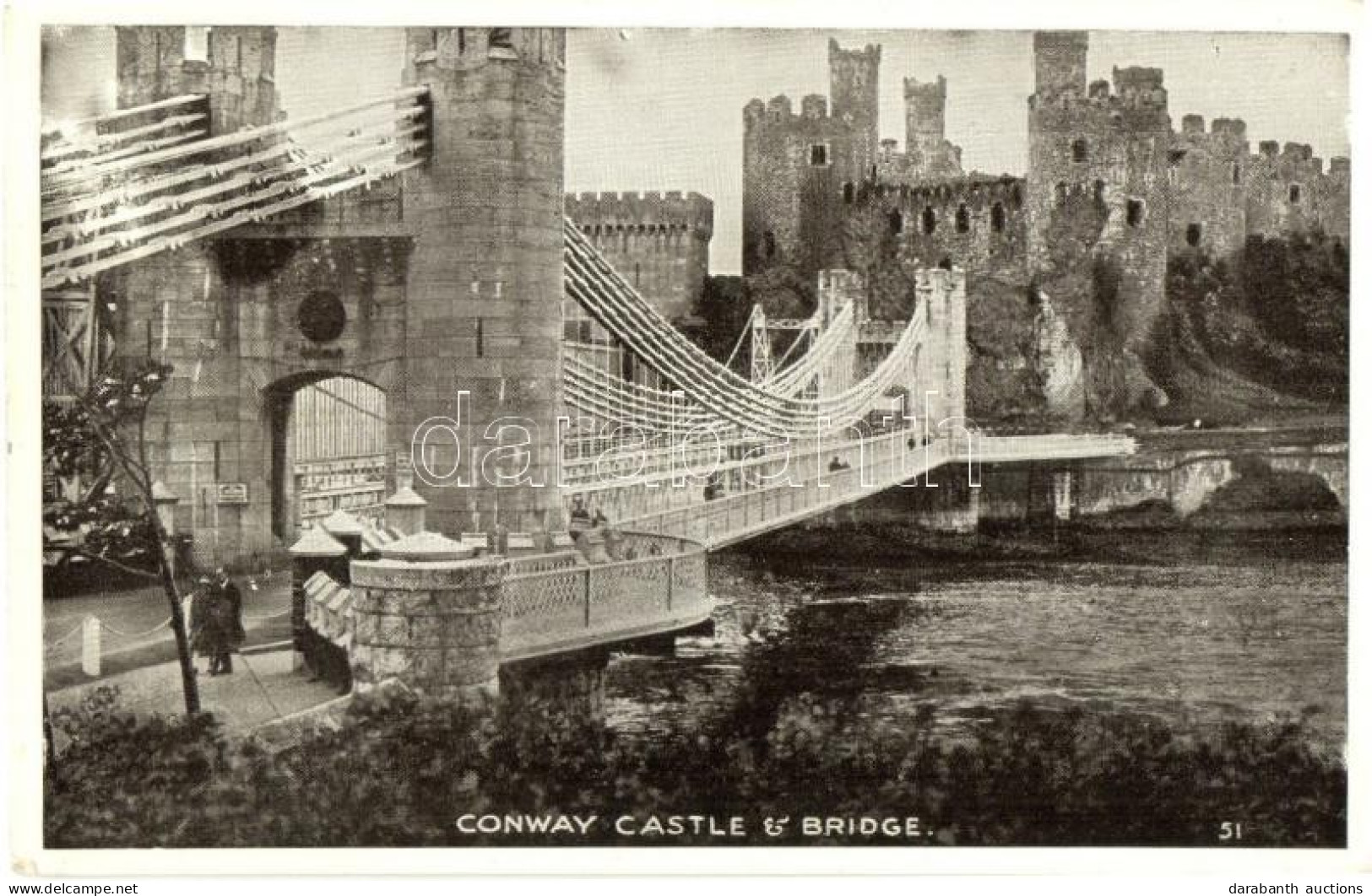 ** T2/T3 Conwy, Conway Castle And Bridge - Zonder Classificatie