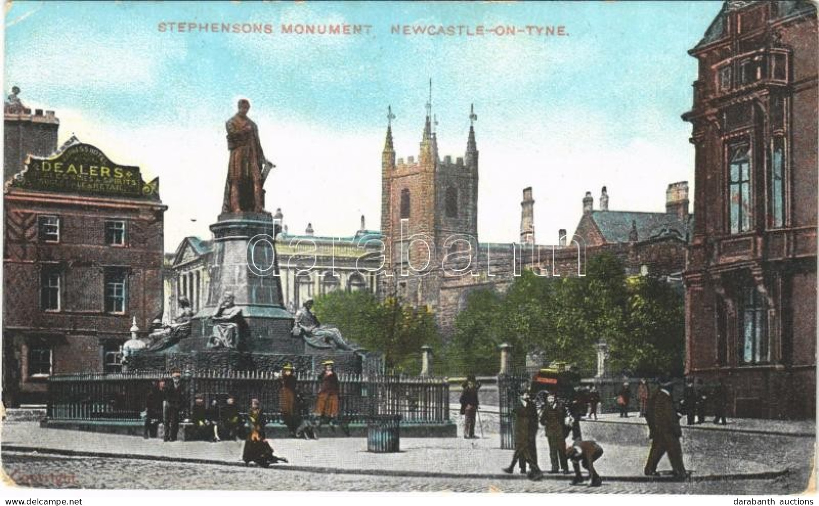 * T3 Newcastle, Stephensons Monument, Hotel (EK) - Non Classés
