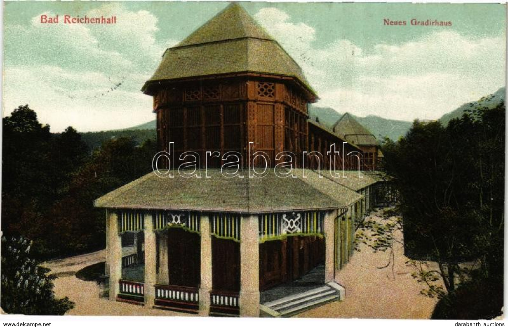 T2/T3 1910 Bad Reichenhall, Neues Gradirhaus / Spa, Bath. B. Lehrburger No. 18999. (EK) - Non Classificati