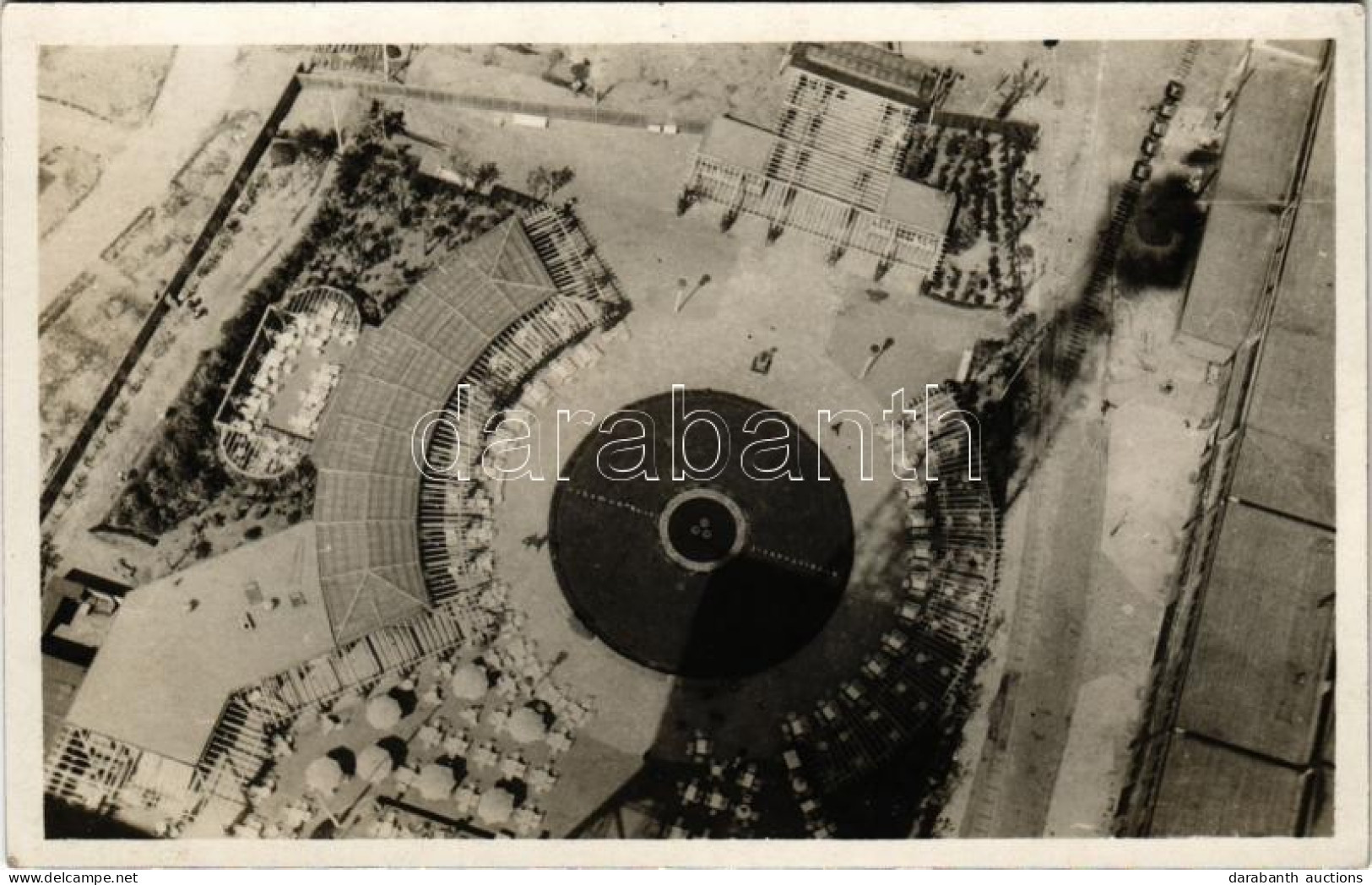 * T2 Berlin, Funkturm / Berlin Radio Tower, Restaurant Terrace From Above. Photo - Ohne Zuordnung