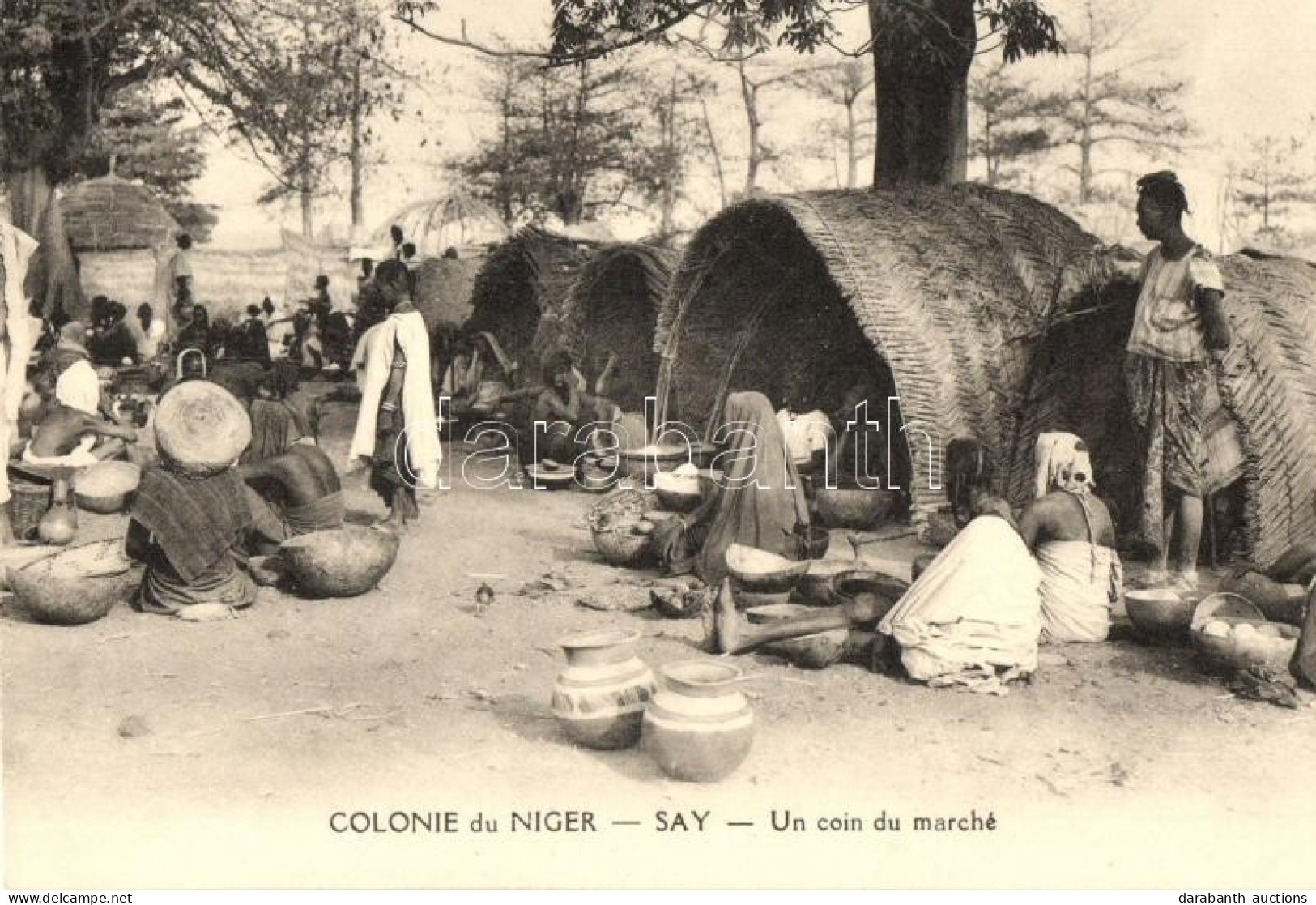 ** T2 Say, 'Colonie Du Niger', Un Coin Du Marché / The French Colony In Nigeria, Corner Market - Ohne Zuordnung