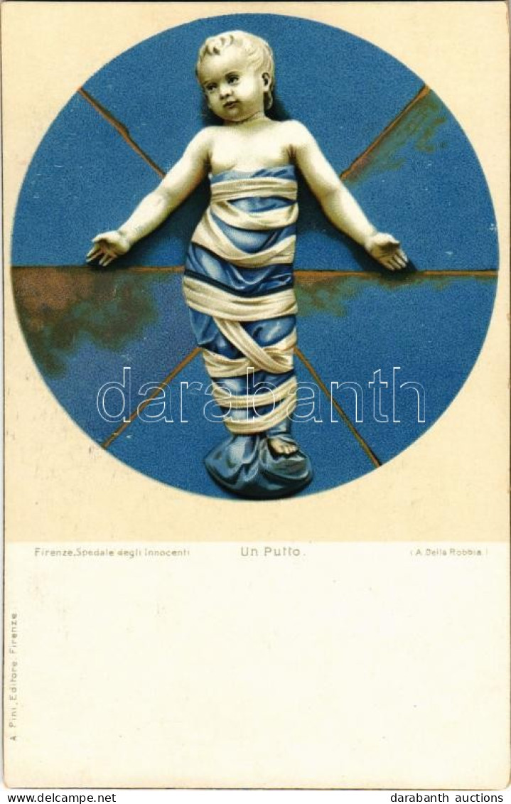 * T2 Firenze, Un Putto. Spedale Degli Innocenti. A. Pini Editore. Lithogr. & Druck Vom Meissner & Buch Litho S: A. Della - Unclassified