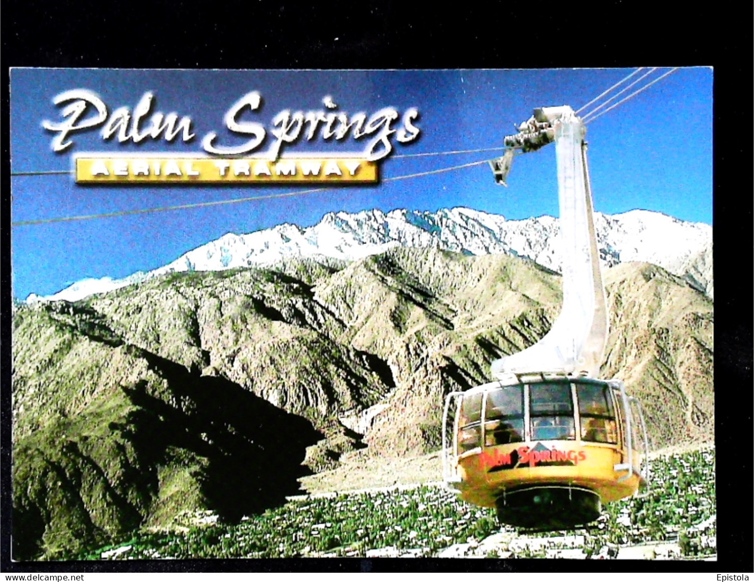 ► Aerial Tramway (Téléphérique) PALM SPRINGS  - Cal - Private Golf House - Palm Springs