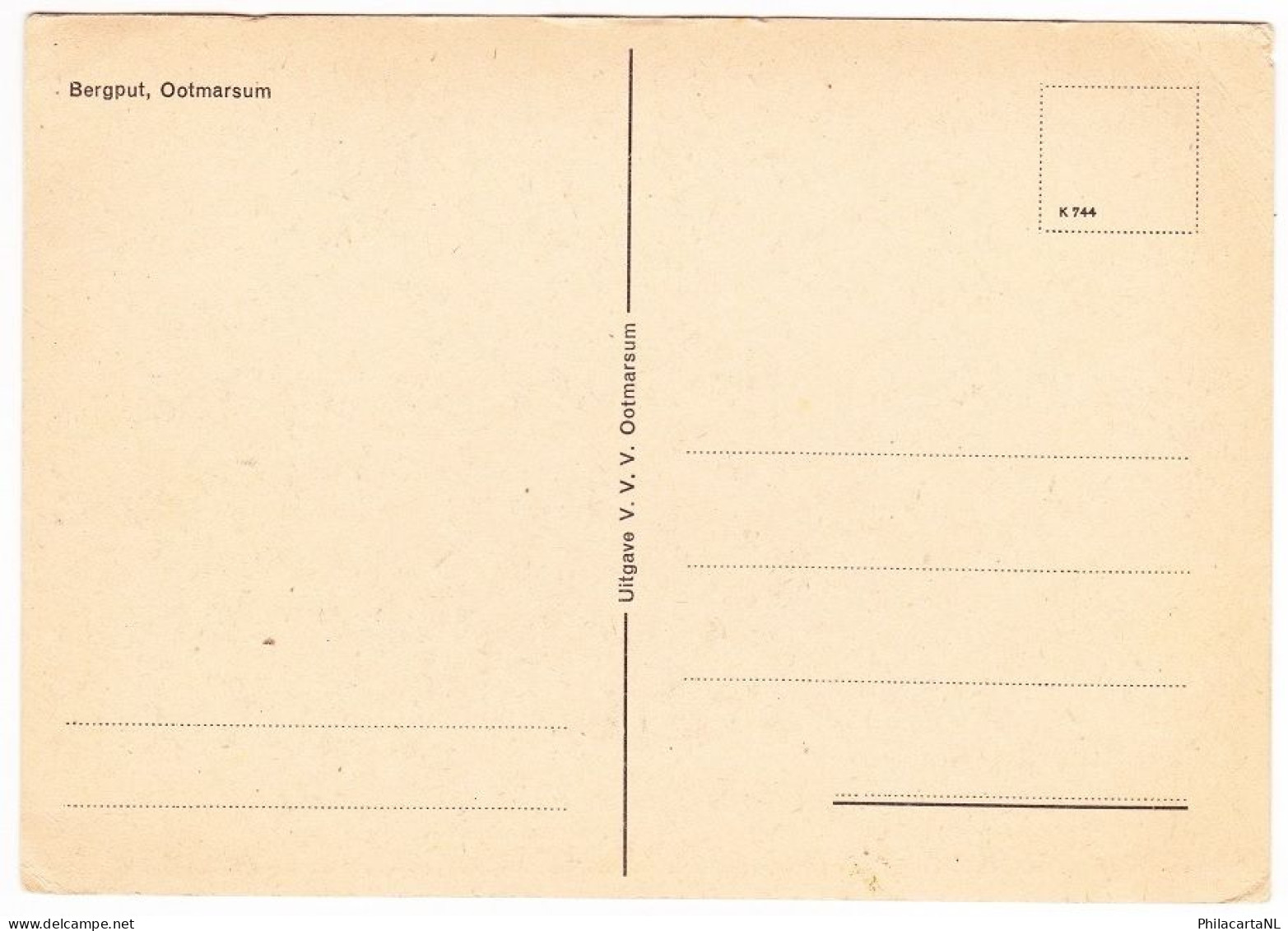 Ootmarsum - Bergput - Oud - Ootmarsum