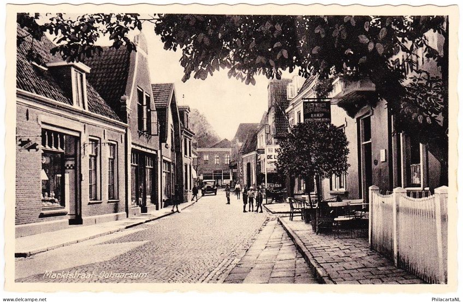 Ootmarsum - Marktstraat Met Volk - Ootmarsum