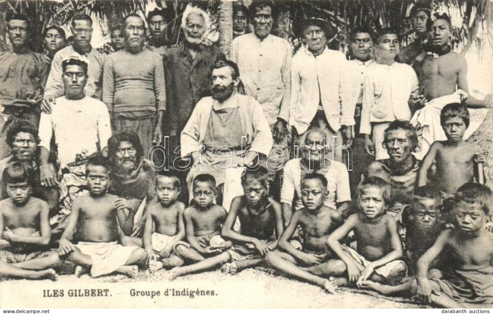 ** T2/T3 Iles Gilbert, Groupe D'Indigenes / Folklore From The Gilbert Islands (EK) - Sin Clasificación