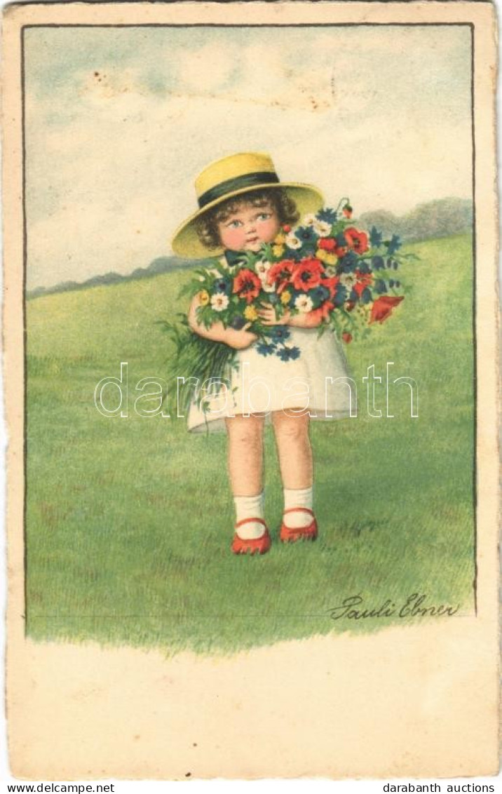 T2/T3 Children Art Postcard. Druck U. Verlag V. B. Dondorf No. 2478. S: Pauli Ebner (fl) - Zonder Classificatie