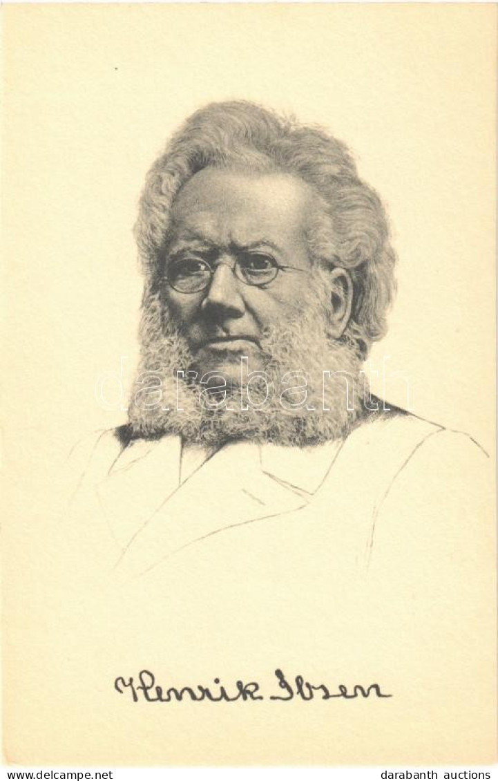 ** T2 Henrik Ibsen, Norwegian Playwright And Theatre Director. Stengel Art Postcard - Zonder Classificatie