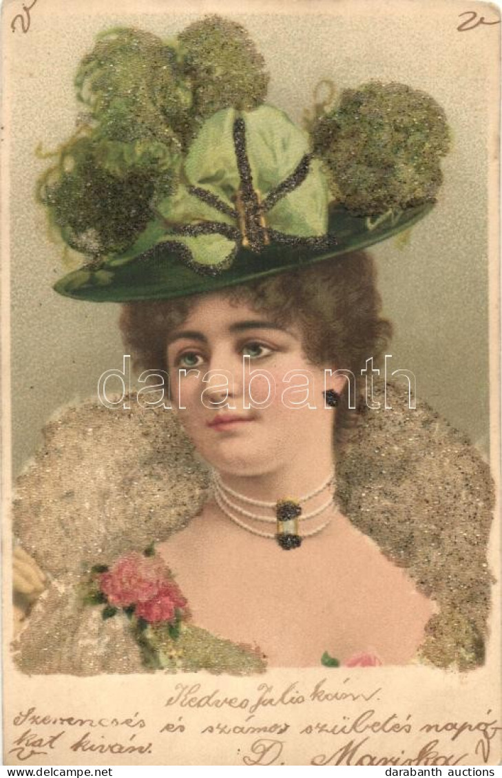 * T2/T3 Lady, Decorated Litho (EK) - Non Classés