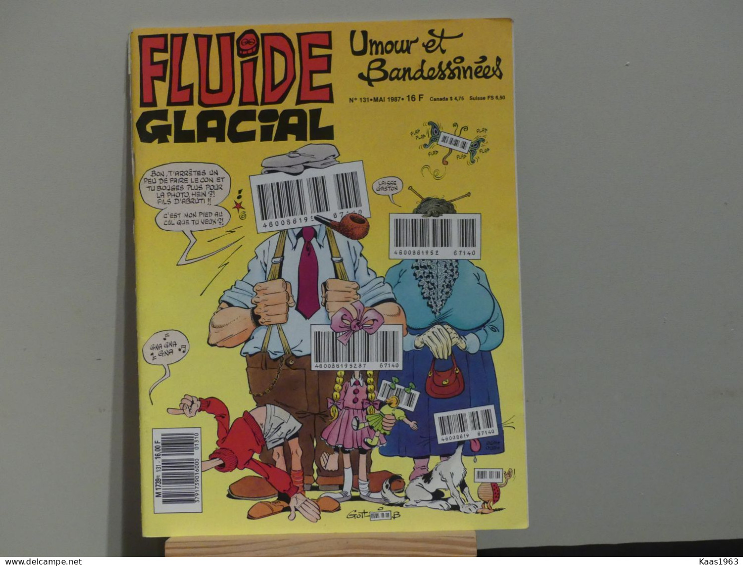 REVUE FUIDE GLACIAL N° 132 MAI1987. - Fluide Glacial