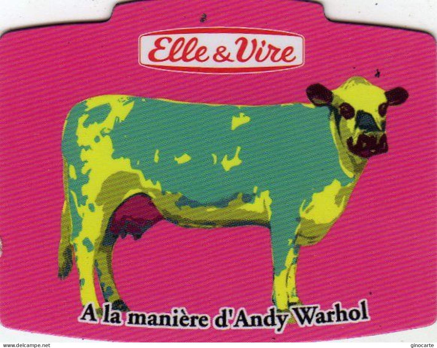 Magnets Magnet Elle Et Vire Vache à La Maniere D'andy Warhol - Tourism