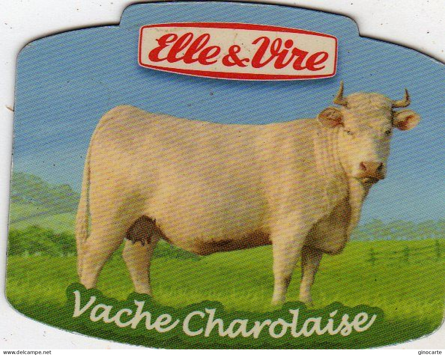 Magnets Magnet Elle Et Vire Vache Charolaise - Tourisme