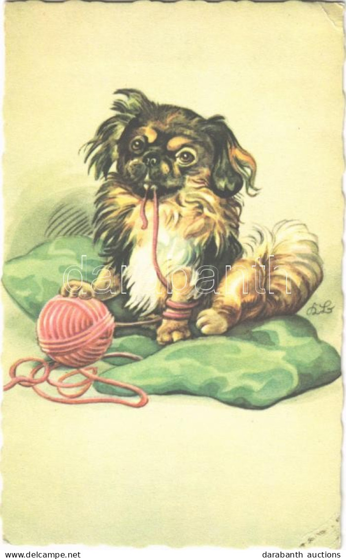 T2/T3 Dog. Art Postcard (EK) - Non Classificati