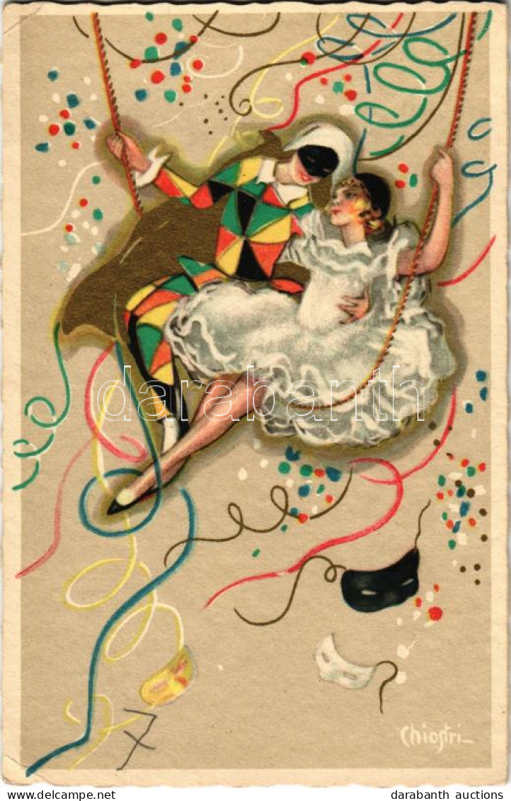 * T2/T3 Masquerade, Clown. Italian Art Postcard. Ballerini & Fratini 364. S: Chiostri (EK) - Zonder Classificatie