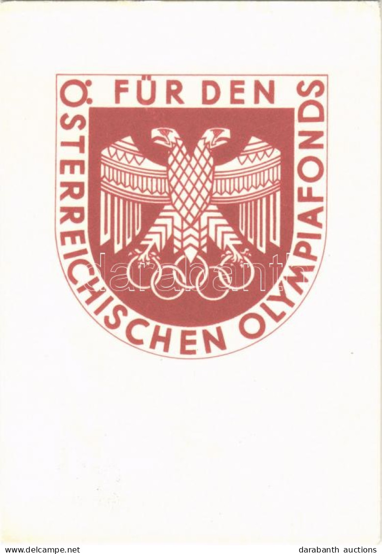 * T2/T3 1936 Für Den Österreichischen Olympiafonds. Zur Erinnerung An Die Fis-Wettkämpfe Innsbruck / For The Austrian Ol - Zonder Classificatie