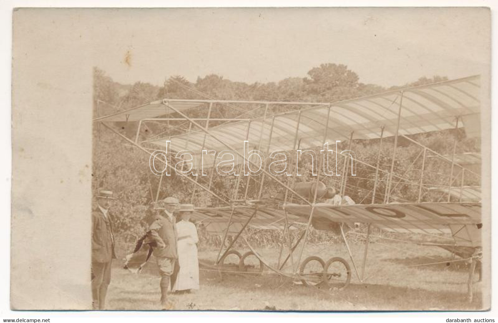 * T2/T3 1911 Isle Of Wight, Bristol Biplane (Boxkite), Első Repülőgéptípus, Amelyet Mennyiségben Gyártottak, Oktató Repü - Non Classés