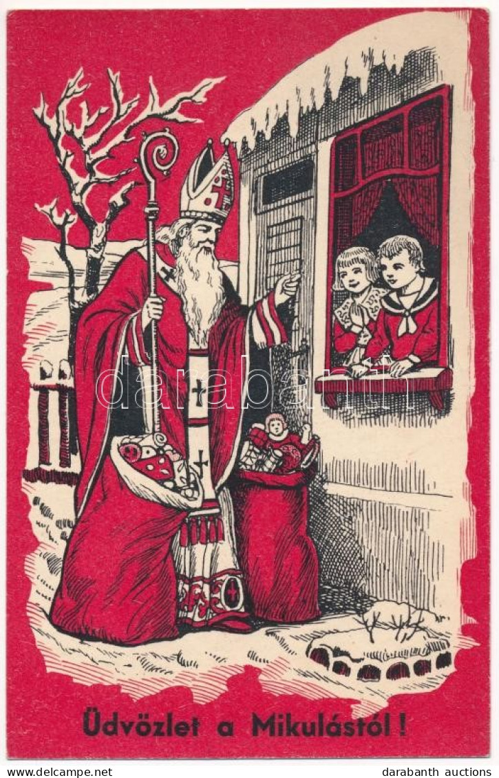 ** T2/T3 Üdvözlet As Mikulástól / Saint Nicholas. ETE 9. (EK) - Non Classificati