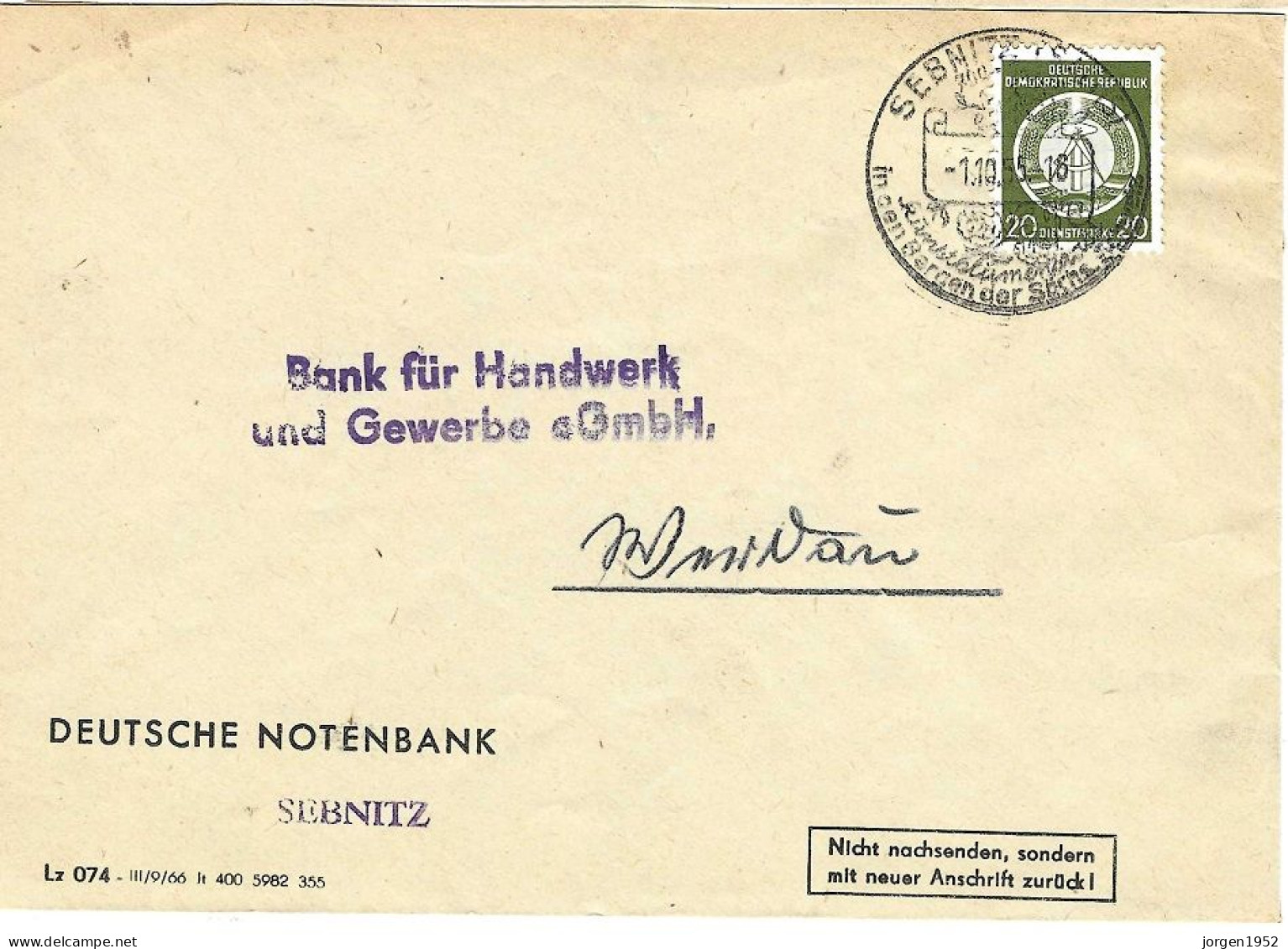 GERMANY  # LETTER - Enveloppes - Oblitérées