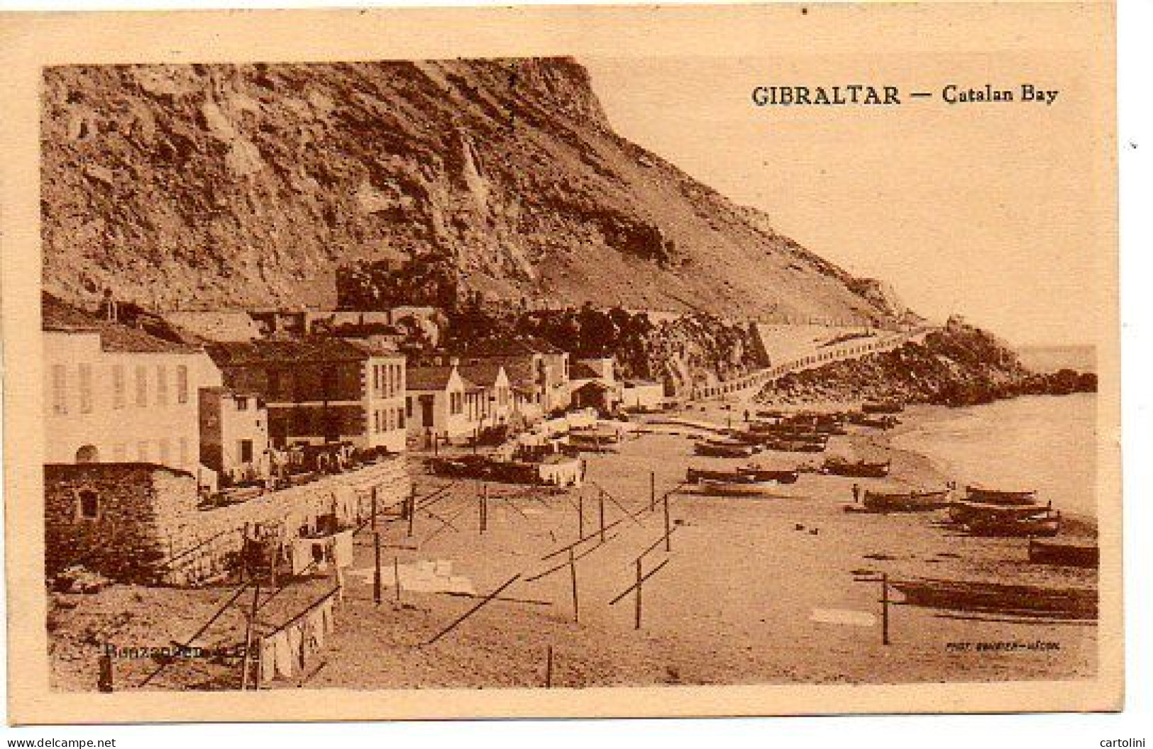 Gibraltar Catalan Bay - Gibraltar