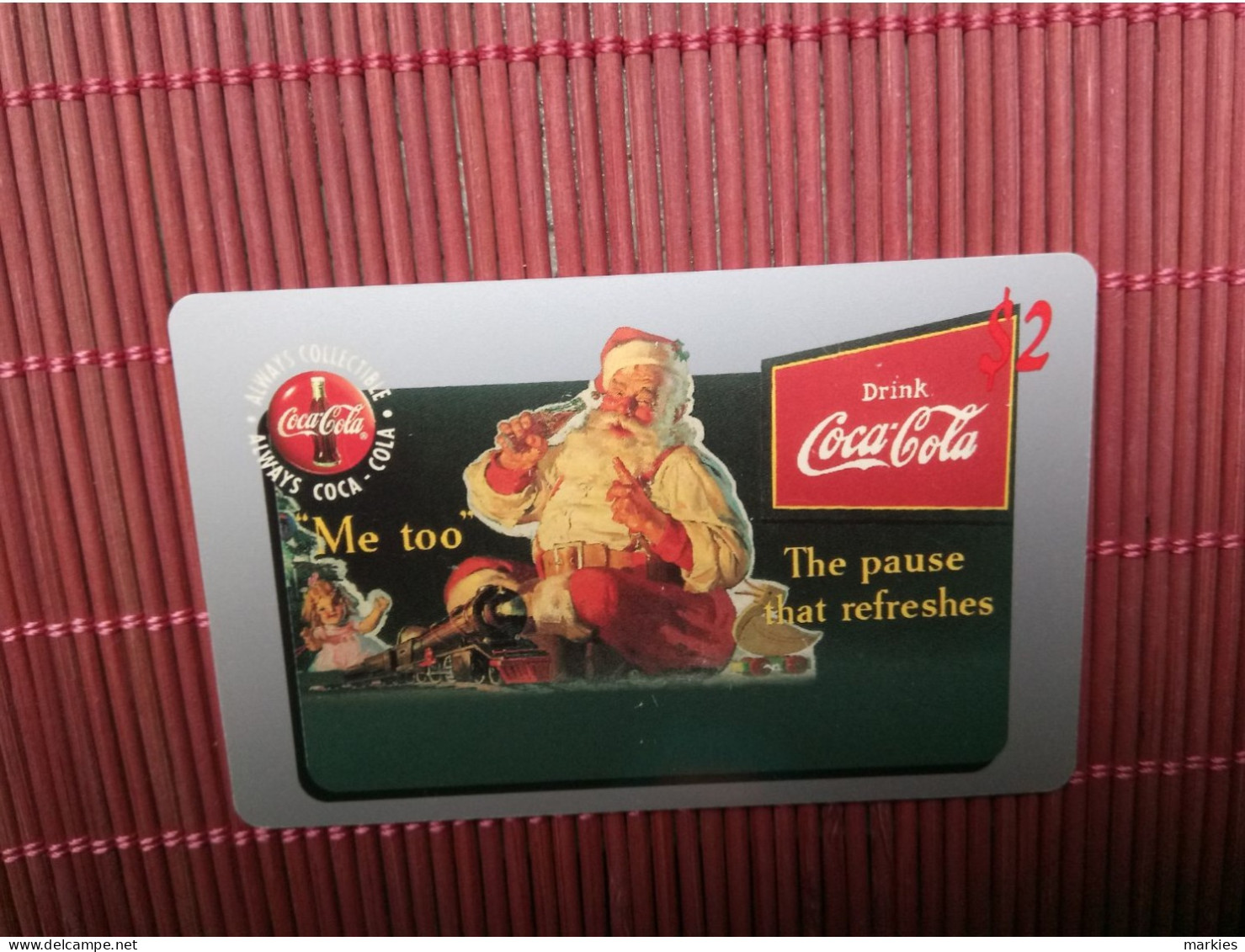 Christmas Prepaidcard Mint Rare - Weihnachten